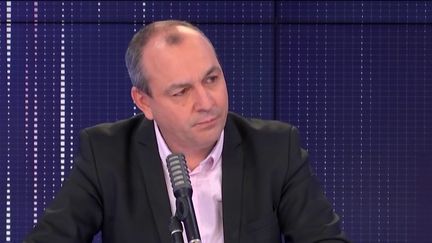 Laurent Berger, sur franceinfo, le 27 novembre 2020. (FRANCEINFO / RADIO FRANCE)