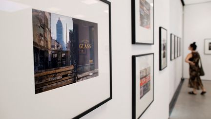 Les photographies de Evelyn Hofer&nbsp;prises à New York sont exposées&nbsp;au centre d’art GwinZegal de Guingamp, en Bretagne, jusqu’au 16 octobre 2022.&nbsp; (FRED TANNEAU / AFP)