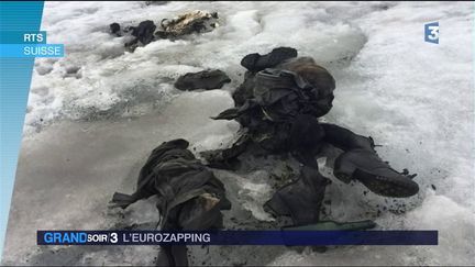 Le couple momifié retouré dans un glacier suisse (France 3)