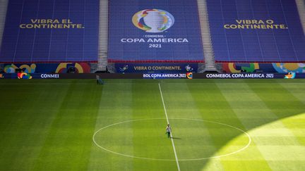 La Copa América 2021 s'ouvre le 13 juin au Stade Mané Garrincha de&nbsp;Brasilia. (JOEDSON ALVES / EFE / MaxPPP)