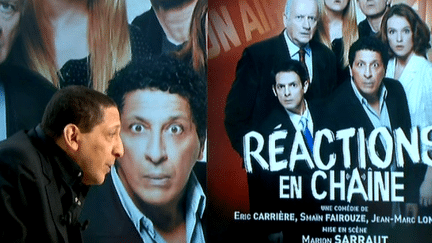 Smaïn à l&#039;affiche de Réactions en chaîne
 (France2/culturebox)