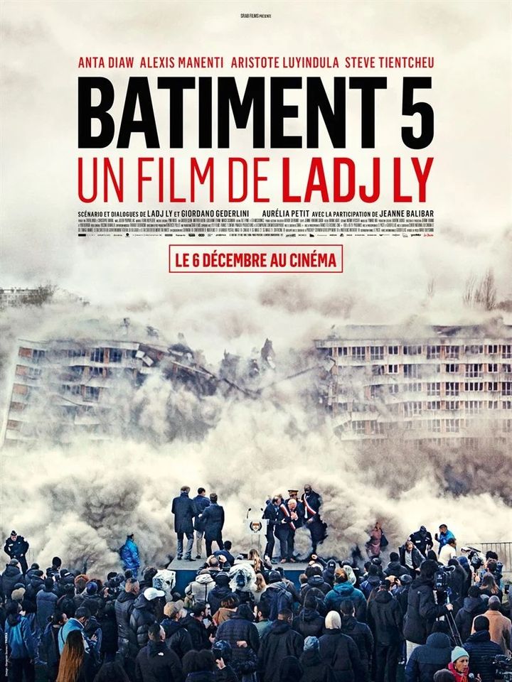 L'affiche de "Bâtiment 5" de Ladj Ly (2023) (LE PACTE)