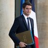 Gabriel Attal à la sortie du Conseil des ministres, le 26 octobre 2022, à l'Elysée. (SANDRINE MARTY / AFP)