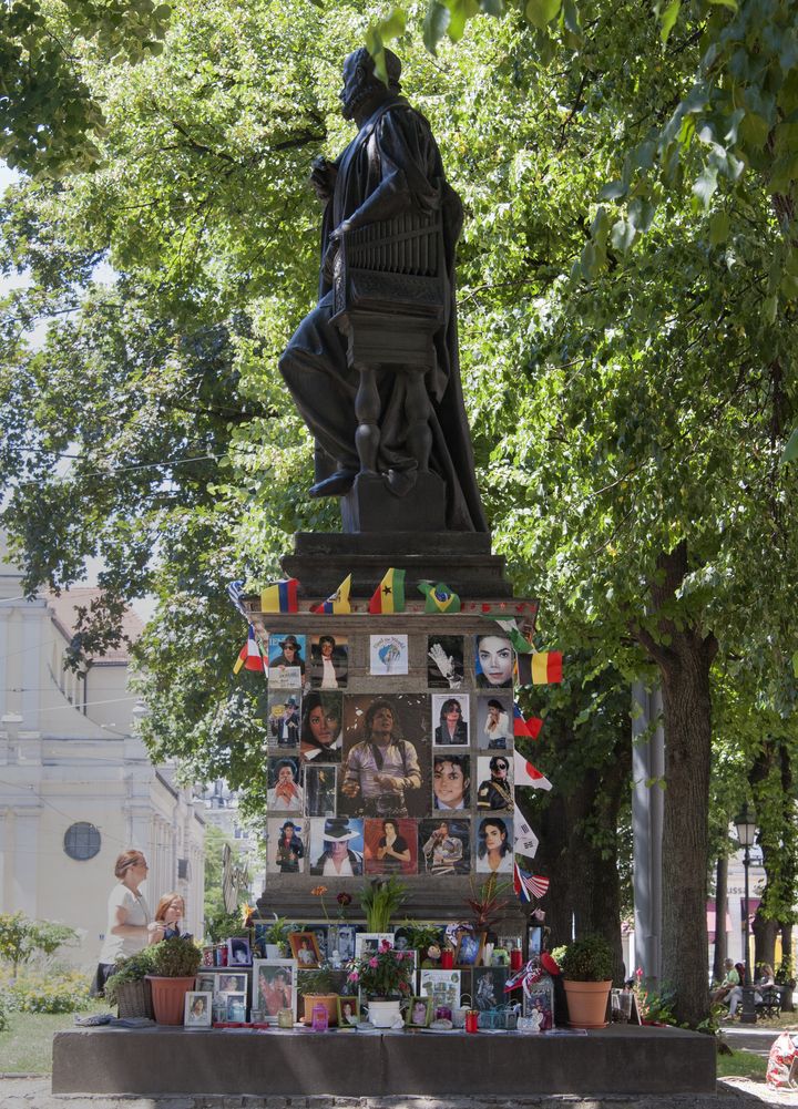 Mémorial pour Michael Jackson en Allemagne
 (Sebastian Gollnow/dpa/picture-alliance/Newscom/MaxPPP)