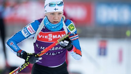 La biathlète finlandaise Kaisa Makarainen (SVEN HOPPE / DPA)