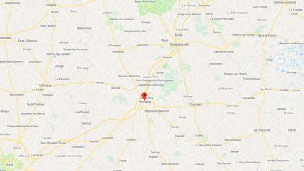 Le jeune homme est soupçonné d'un cambriolage commis à Poitiers (Vienne), le 20 septembre 2018. (GOOGLE MAPS)