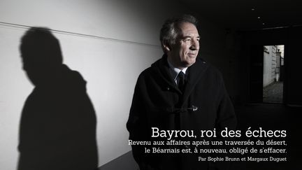 François Bayrou, le 27 avril 2017 à Paris. (JOEL SAGET / AFP)