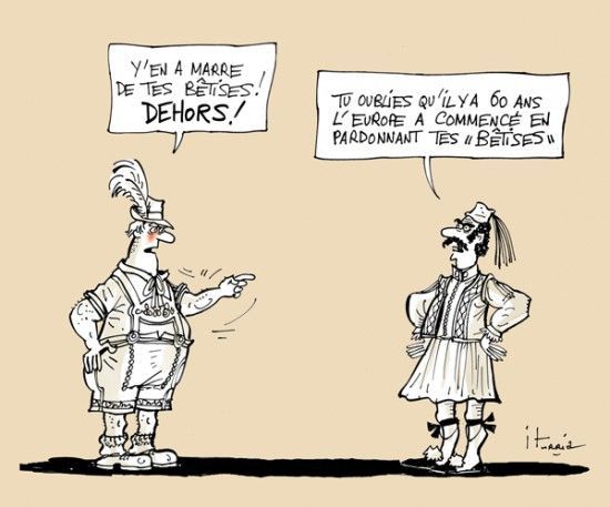 Dessin du spécialiste de l&#039;humour noir publié le 22 mai 2012
 (Iturria pour Sud Ouest)