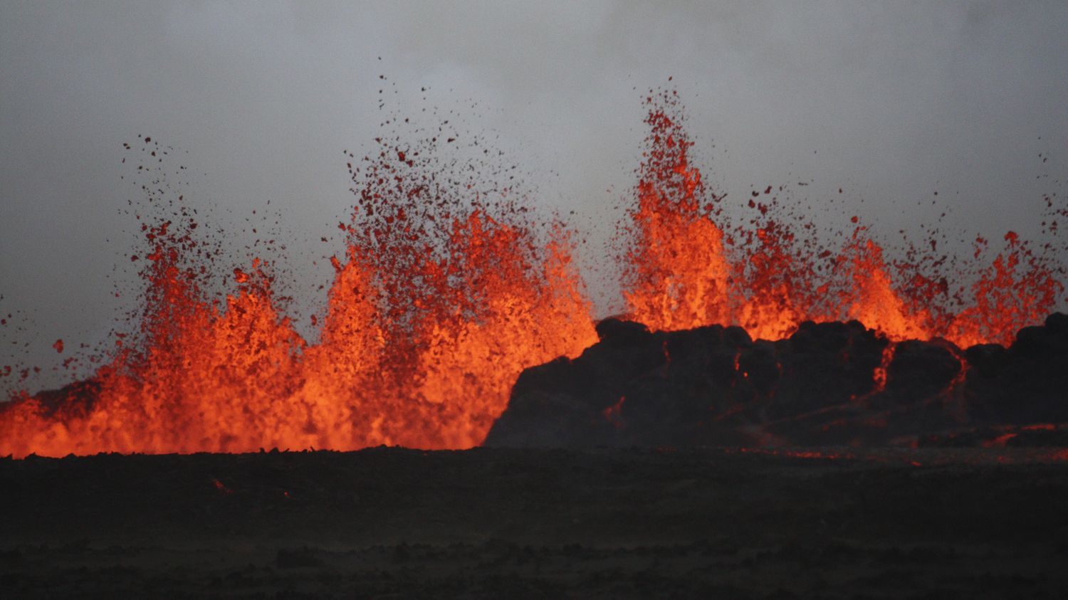 VIDEO. Les Coulées De Lave Du Volcan Bardarbunga Vues Du Ciel