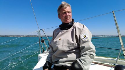 Le skipper Yann Eliès (Jean-Philippe Guivarc'h)