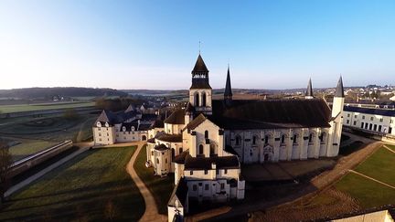 L'Abbaye Royale de Fontrevaud (Maine-et-Loire). (CAPTURE D'ÉCRAN FRANCE 3 / F. BOMBARD)