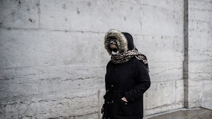 Cécile Bourgeon arrive à la cour d'appel de Lyon (Rhône), le 4 décembre 2020. (JEFF PACHOUD / AFP)