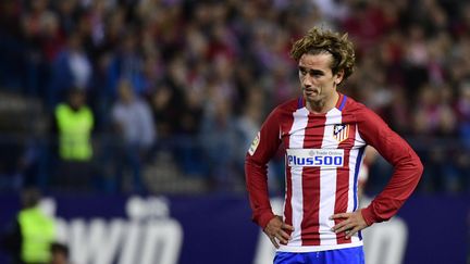 La déception d'Antoine Griezmann (PIERRE-PHILIPPE MARCOU / AFP)