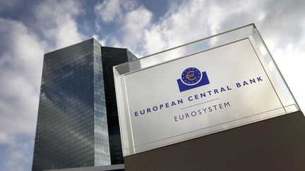 La Banque centrale européenne à Frankfort (Allemagne). (DANIEL ROLAND / AFP)