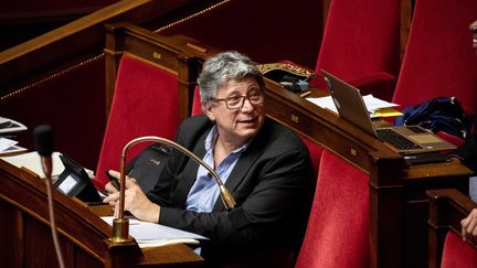 Eric Coquerel estime que cette agression est une attaque de l'extrême droite. (CHRISTOPHE MORIN / MAXPPP)