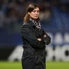 Corinne Diacre lors d'un match entre la France et le Chili, à Caen (Calvados), le 15 septembre 2017. (CHARLY TRIBALLEAU / AFP)