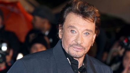 Johnny Hallyday à Cannes, aux NRJ Music Awards (28/01/2012)
 (AFP / Valéry Hache)