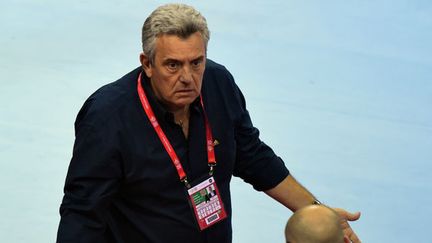 Le sélectionneur de l'équipe de France de handball