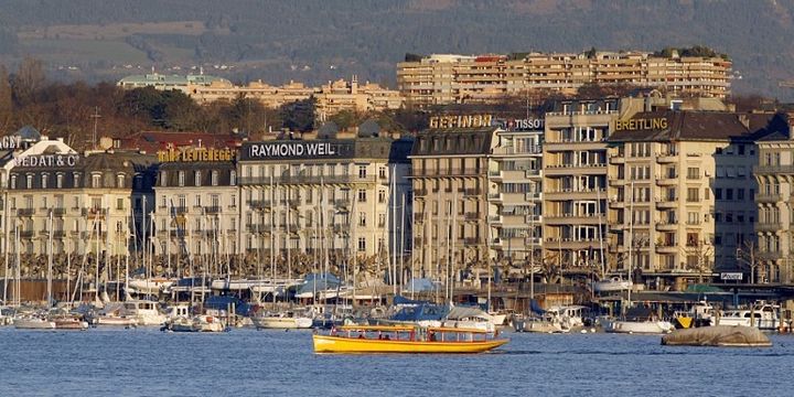 Le bord du Lac à Genève (ULI DECK / DPA / DPA/AFP)