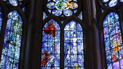 Vitraux de Marc Chagall - Cathédrale de Reims
 (CHRISTOPHE LEPETIT. )