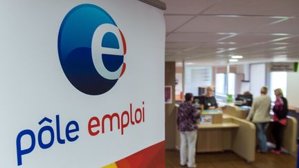 Dans une agence Pôle emploi, à Armentières (Nord), le 27 août 2014. (PHILIPPE HUGUEN / AFP)