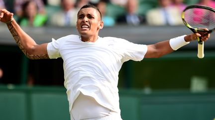 Nick Kyrgios, l'Australien a éliminé Rafael Nadal en 8e de finale à Wimbledon