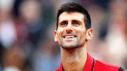 &nbsp; (Novak Djokovic, vainqueur du tournoi de tennis de Roland Garros © MaxPPP)