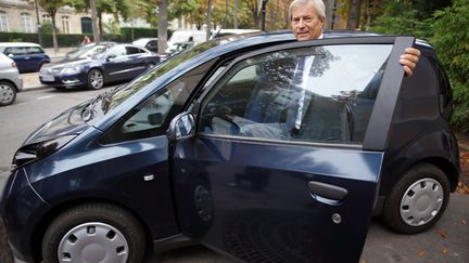 &nbsp; (Vincent Bolloré et sa Bluecar © REUTERS | Philippe Wojazer)