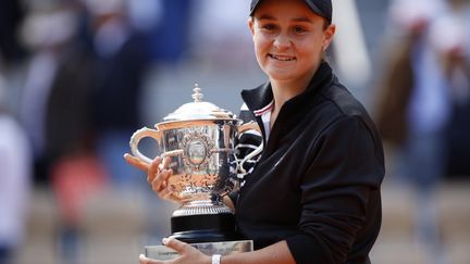 Ashleigh Barty, dernière vainqueure du tournoi dames de Roland-Garros (MEHDI TAAMALLAH / NURPHOTO)