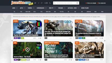 Capture d'&eacute;cran du site Jeuxvideo.com. (JEUXVIDEO.COM)