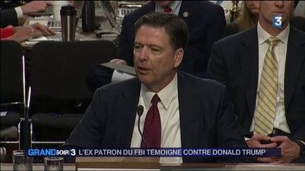 James Comey a été entendu devant le Congrès américain. (FRANCE 3)