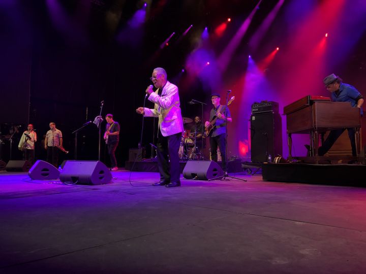 Don Bryant, avec son groupe les Bo-Keys, sur la scène de Fourvière (Lyon) le 6 juillet (Jean-François Convert)