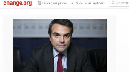  (La pétition "Appel à la démission de Thomas Thévenoud de son mandat de député" a recueilli plus de 60.000 signatures en quelques heures © Capture d'écran de la pétition mise en ligne sur la plateforme Change.org)