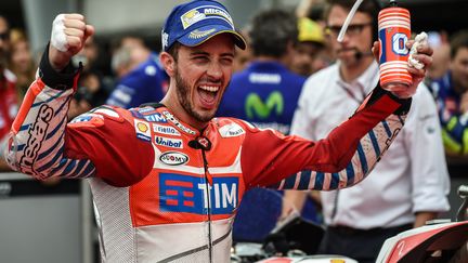 Le pilote italien de Ducati Andrea Dovizioso (MOHD RASFAN / AFP)