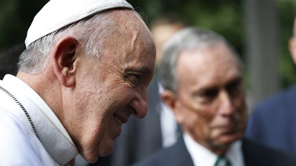 &nbsp; (Le Pape est actuellement en visite aux Etats-Unis © REUTERS / Jin Lee / 9-11 MemorialMuseum)