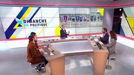 À une semaine du premier tour de l'élection présidentielle, Francis Letellier revient sur la fracture entre la population et ses dirigeants politiques, dimanche 3 avril.&nbsp;Il est accompagné de l'économiste Julia&nbsp;Cagé, des journalistes&nbsp;Jean-Laurent&nbsp;Cassely&nbsp;et Anne&nbsp;Rosencher&nbsp;et de Jérémie Peltier, directeur des études de la Fondation&nbsp;Jean-Jaurès. (FRANCE 3)