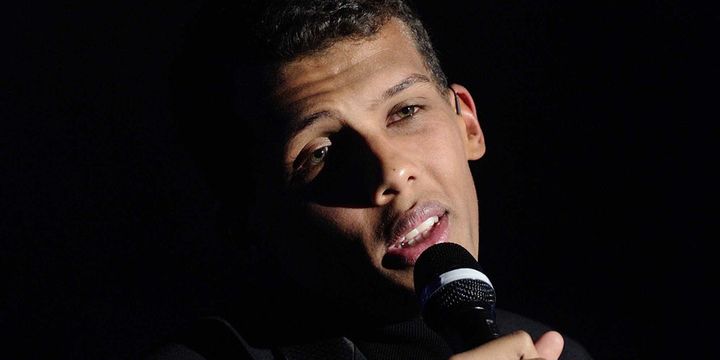 Stromae sur scène à Milan, en Italie, le 23 février 2014
 (Flavio Lo Scalzo / Sipa / )