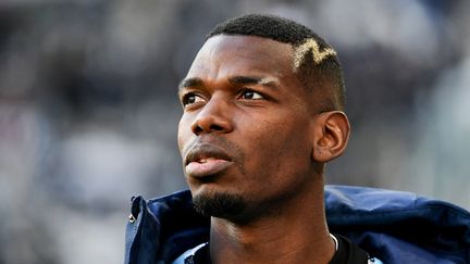 Le footballeur Paul Pogba, à Turin (Italie), le 29 juillet 2023. (ISABELLA BONOTTO / AFP)