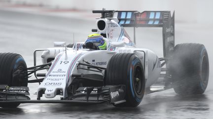 Felipe Massa s'est joué de la pluie à la perfection (ALEXANDER NEMENOV / AFP)