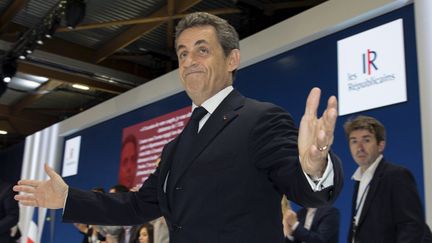 &nbsp; (Nicolas Sarkozy a prononcé le discours final du congrès fondateur des Républicains © REUTERS/Philippe Wojazer)