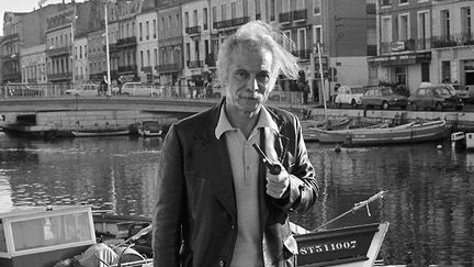 Georges Brassens à Sète en 1979 
 ( BANQUE D&#039;IMAGES MEDITERRANEENNE)