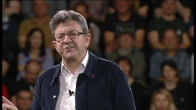 Mélenchon en meetiing au Havre : Je suis pas en compétition avec Hamon