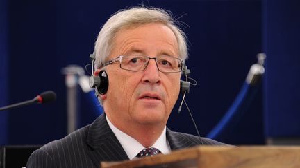 Jean-Claude Juncker &agrave; Strasbourg (Alsace), mardi 15 juillet 2014.&nbsp; (DURSUN AYDEMIR / ANADOLU AGENCY / AFP)