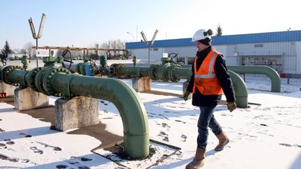 Une arrivée de gaz russe à Obergailbach en Moselle, en France (illustration). (NICOLAS THIERRY / MAXPPP)