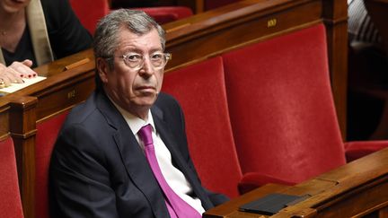 Patrick Balkany à l'Assemblée nationale, à Paris, en mai 2015. (ALAIN JOCARD / AFP)