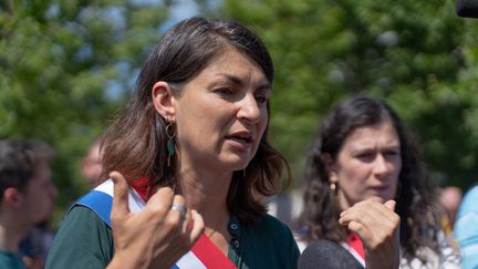 LFI MP Aurélie Trouvé on July 18, 2024 (CLAIRE SERIE / HANS LUCAS)