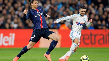 &nbsp; (Cabella et Ibrahimovic, les deux buteurs de la première mi-temps © maxPPP)