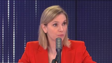 Agnès Pannier-Runacher, ministre déléguée auprès du ministre de l'Économie, des Finances et de la Relance, chargée de l'Industrie sur franceinfo, le 21 décembre 2020. (FRANCEINFO / RADIOFRANCE)