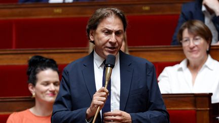 Jérôme Guedj, député du Parti socialiste, à l'Assemblée nationale le 11 juillet 2023 (GEOFFROY VAN DER HASSELT / AFP)