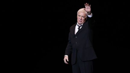 Guy Bedos fait ses adieux à la scène à l'Olympia (23 décembre 2013)
 (François Guillot / AFP)